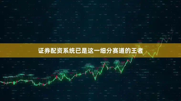 证券配资系统已是这一细分赛道的王者