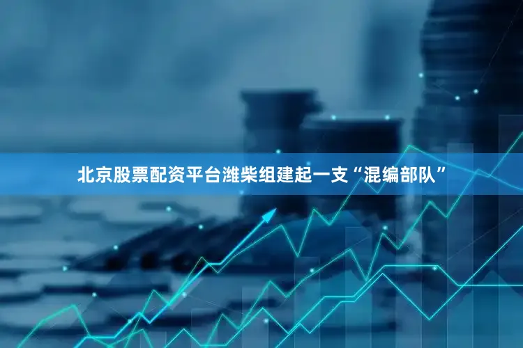 北京股票配资平台潍柴组建起一支“混编部队”