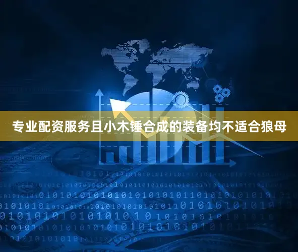 专业配资服务且小木锤合成的装备均不适合狼母